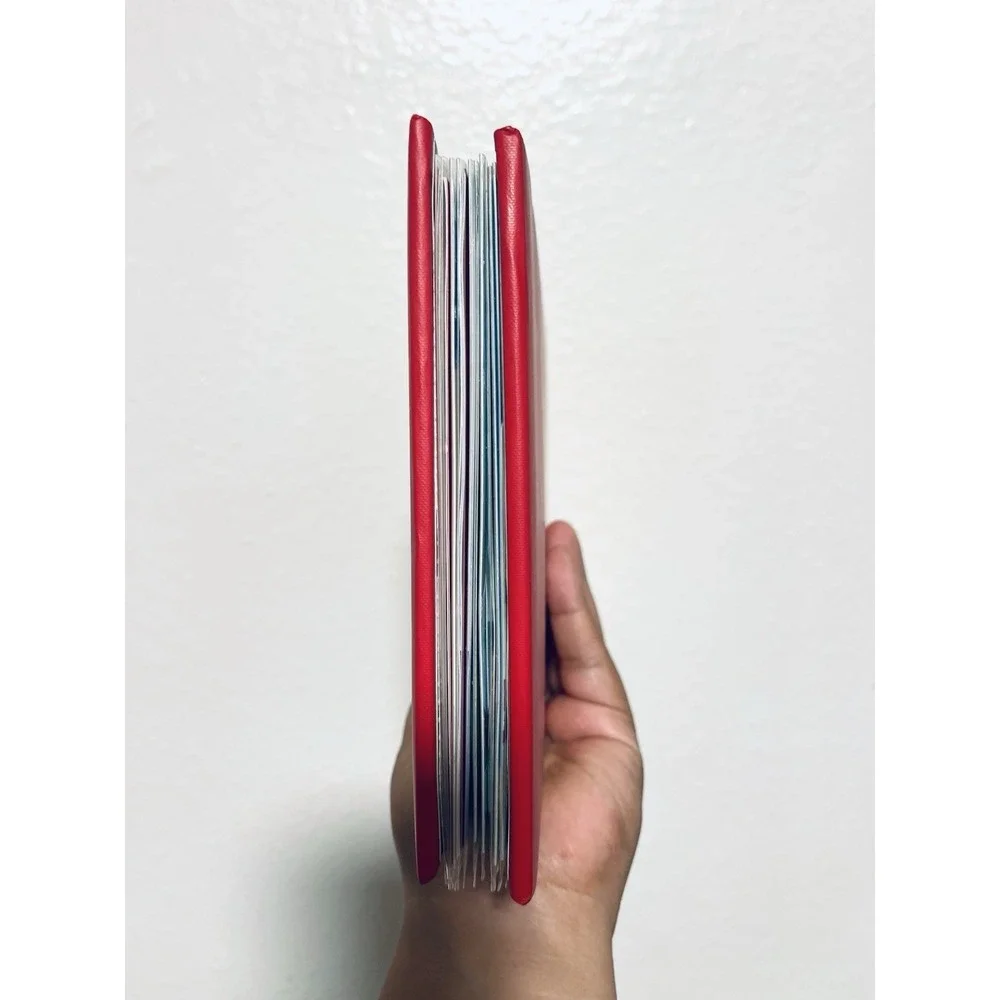Hallmark Christmas Instant Scrapbook Photo Album 20 Embellished Pages Red